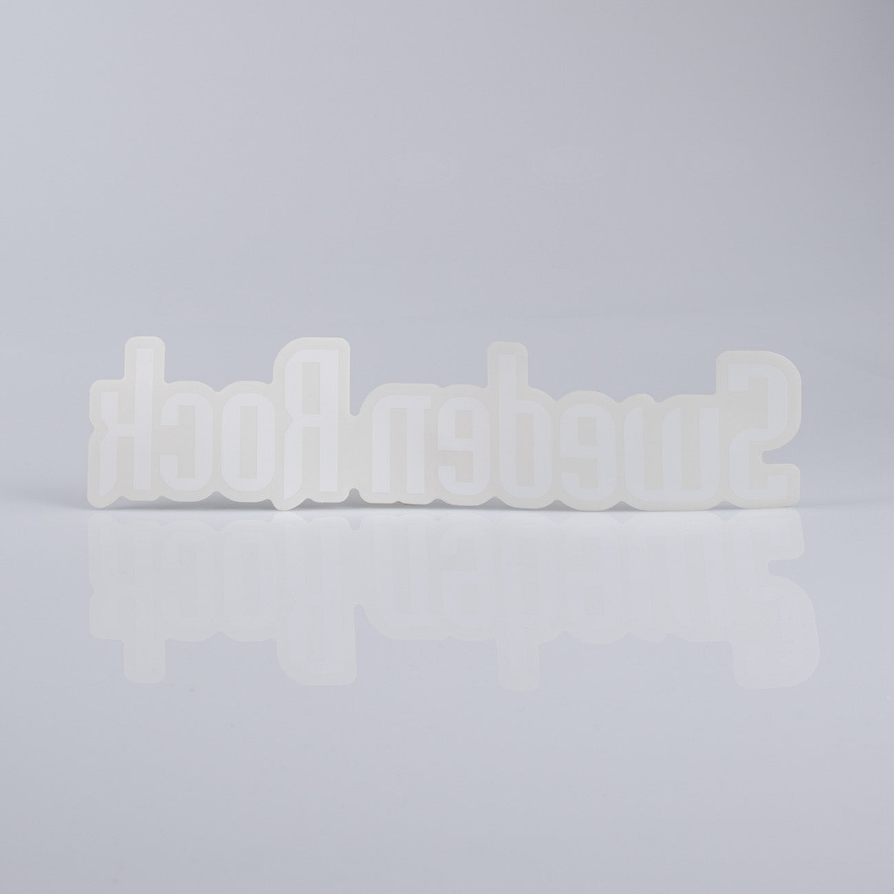 Bildekal Vit Sweden Rock Logo