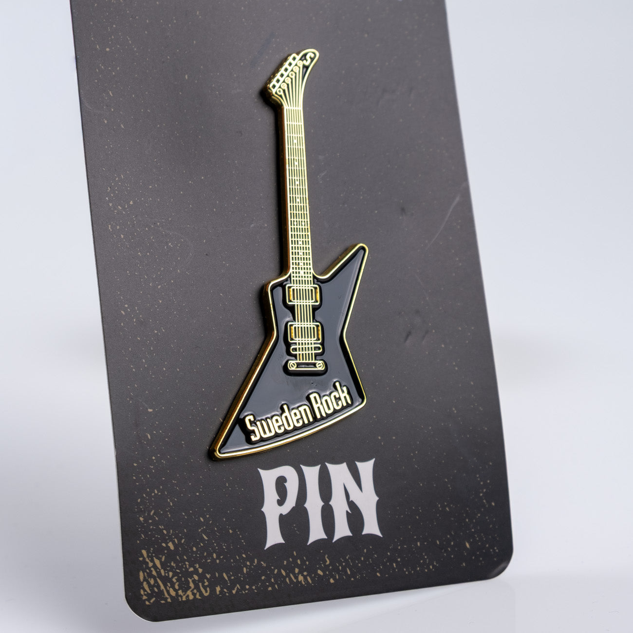 Sweden Rock Guitar Pin