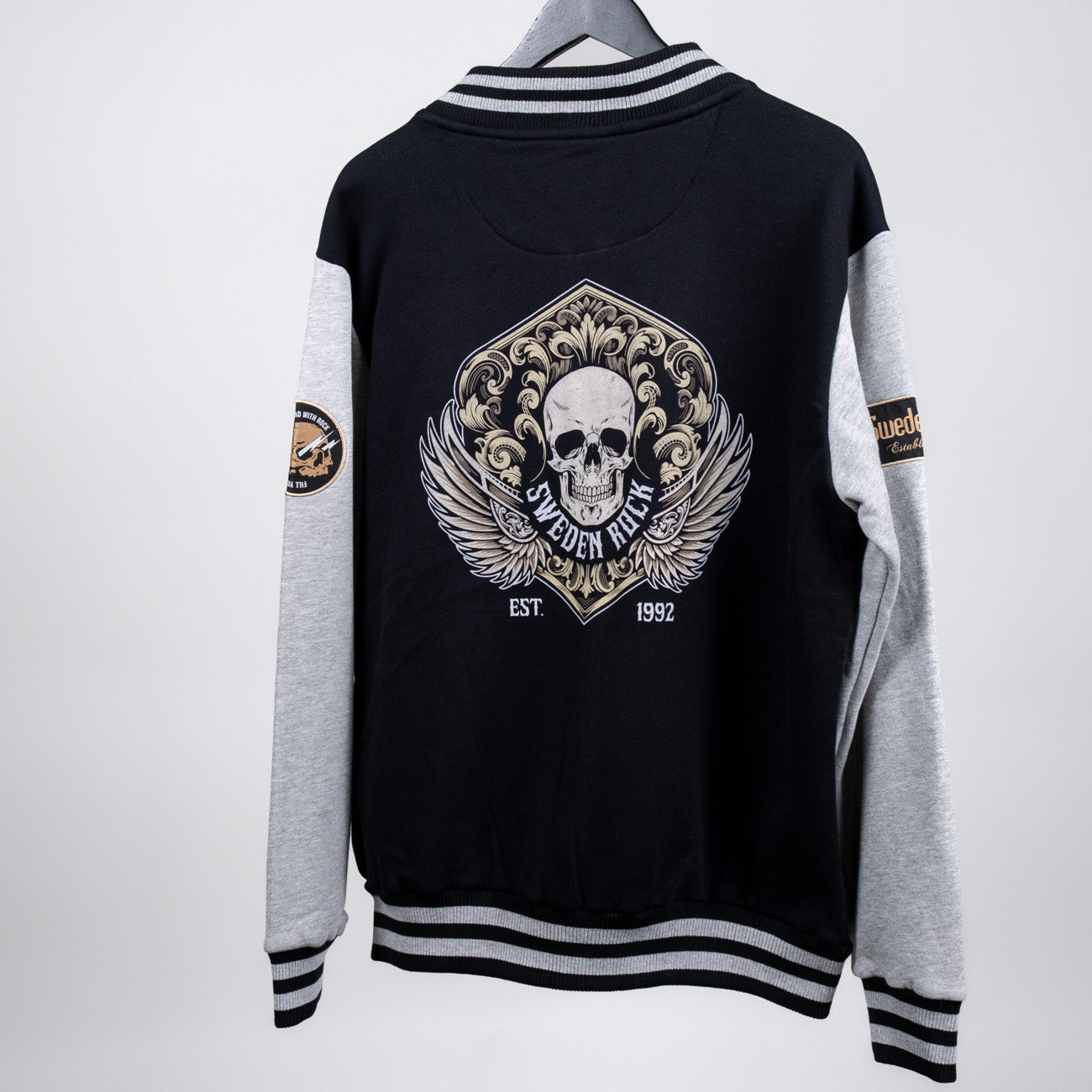 Collegejacka Black/Grey