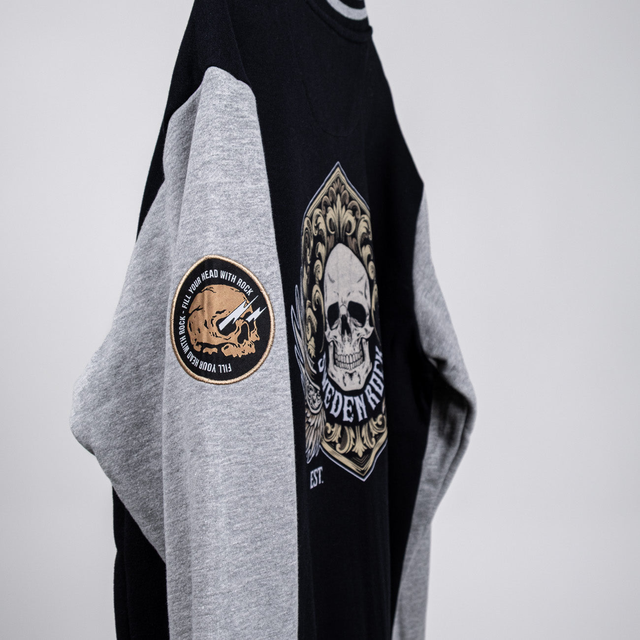 Collegejacka Black/Grey
