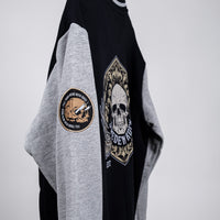Collegejacka Black/Grey