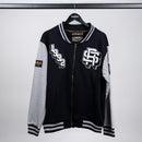 Collegejacka Black/Grey