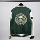 Collegejacka Green/White