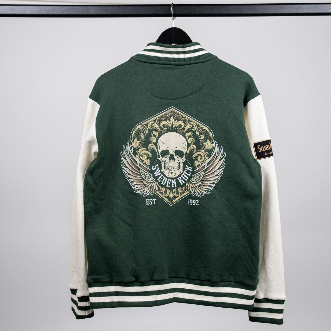 Collegejacka Green/White