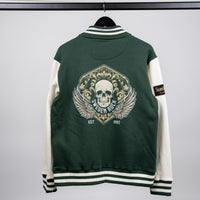 Collegejacka Green/White