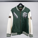 Collegejacka Green/White