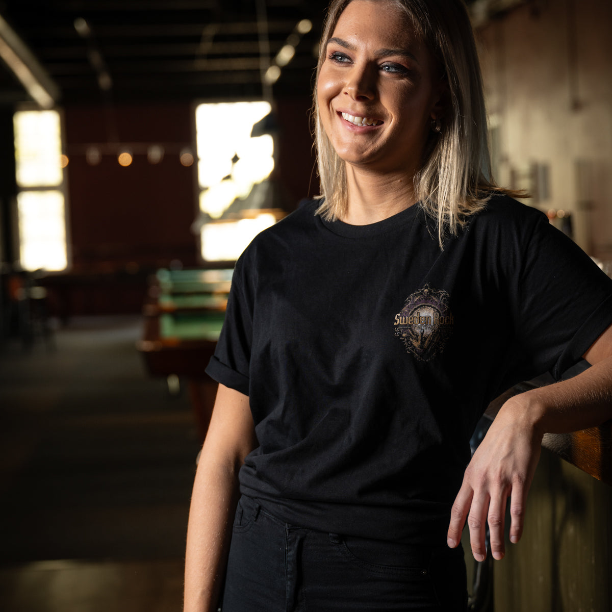 Festival T-shirt pocket print