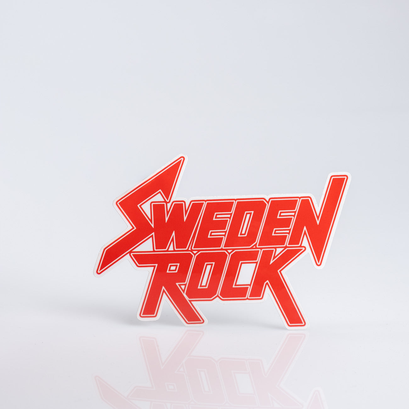 Klistermärke Red Logo