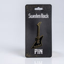 Sweden Rock Guitar Pin