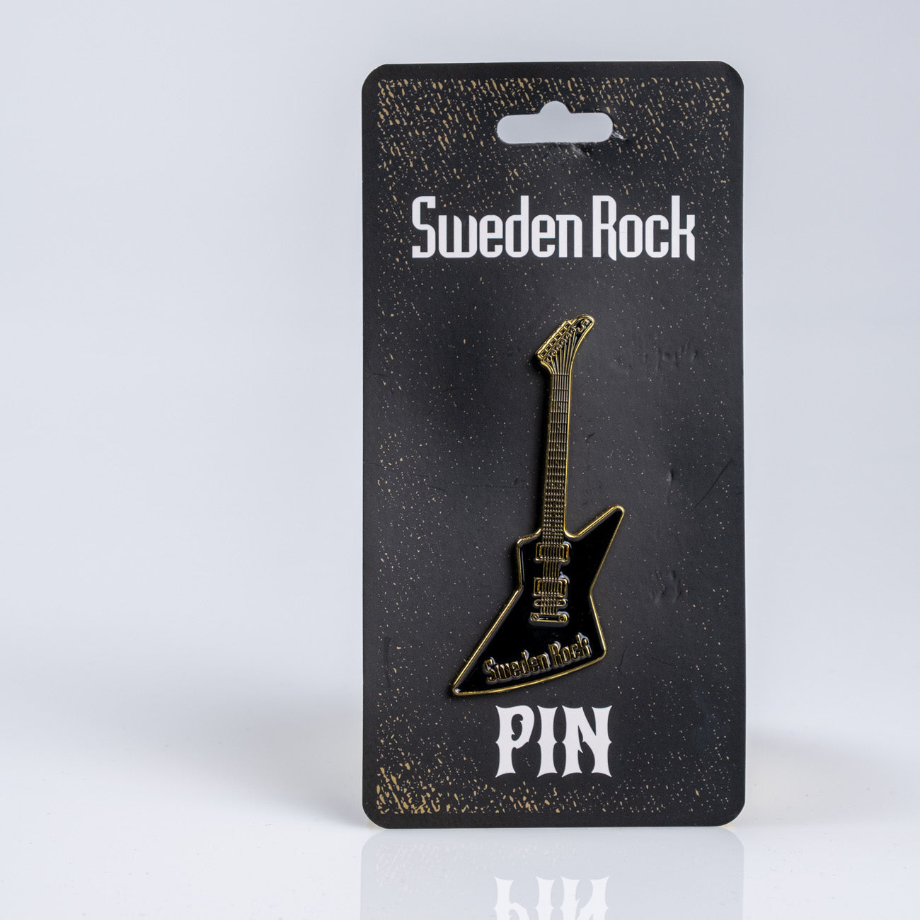 Sweden Rock Guitar Pin