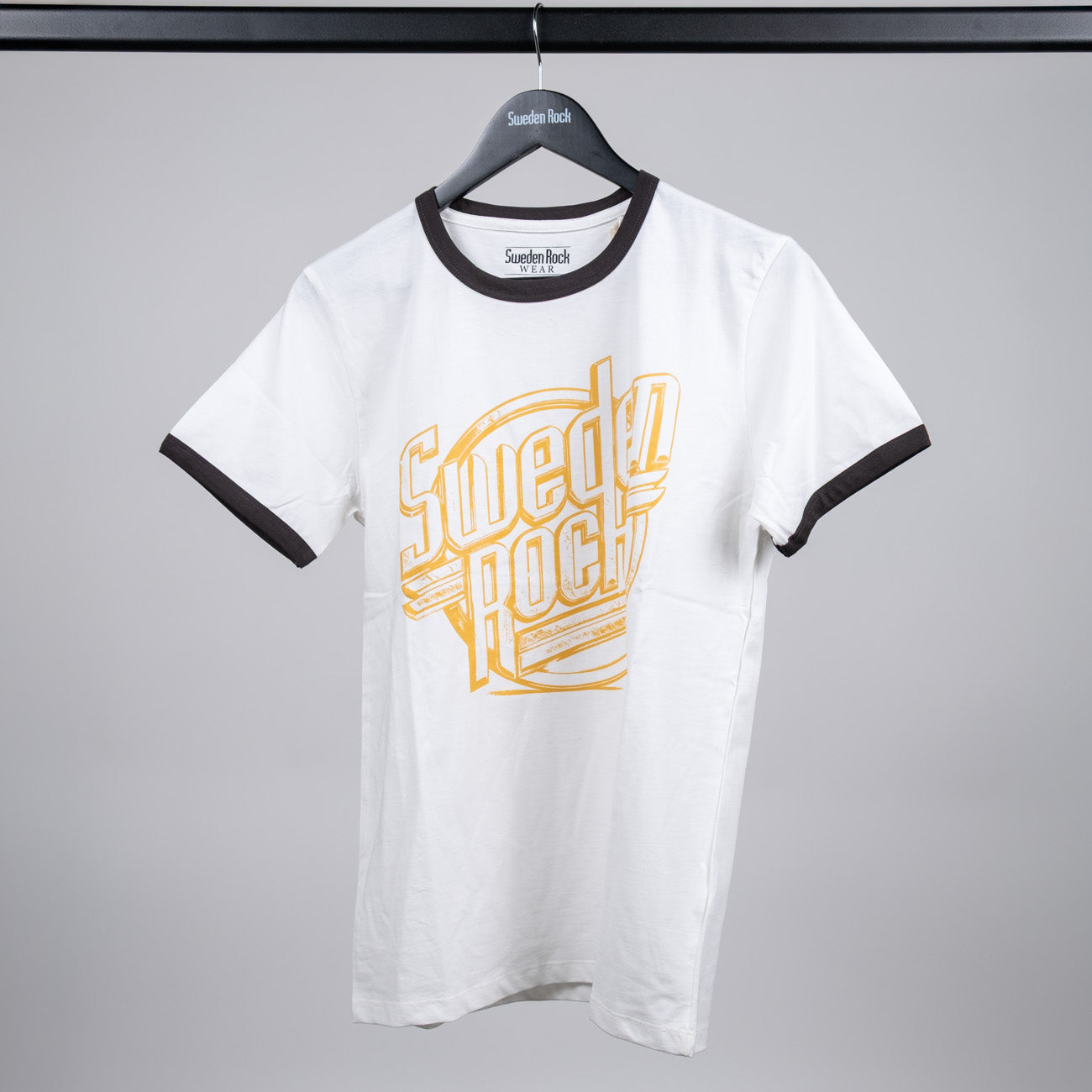 Ringer Tee White/Black