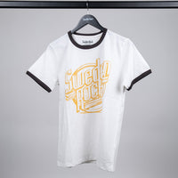 Ringer Tee White/Black