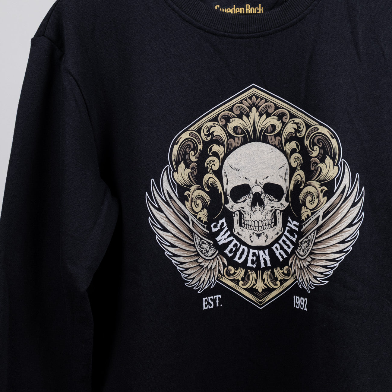 Sweatshirt Black Skull