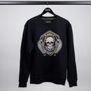 Sweatshirt Black Skull