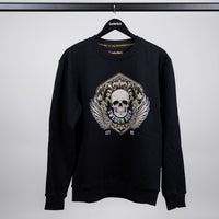 Sweatshirt Black Skull