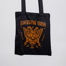 Totebag Moth Skull